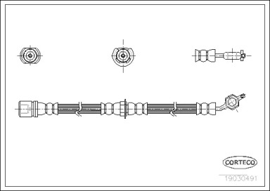 Шлангопровод CORTECO 19030491