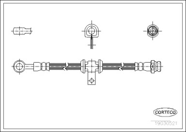 Шлангопровод CORTECO 19030521