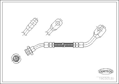 Шлангопровод CORTECO 19030530