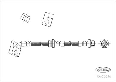 Шлангопровод CORTECO 19030539
