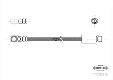 Шлангопровод CORTECO 19032175