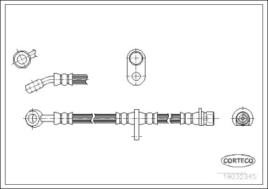 Шлангопровод CORTECO 19032345