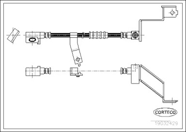 Шлангопровод CORTECO 19032429