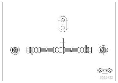 Шлангопровод CORTECO 19032432