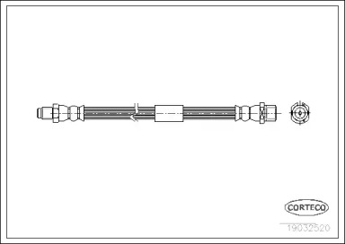 Шлангопровод CORTECO 19032520