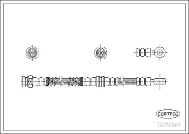 Шлангопровод CORTECO 19032862