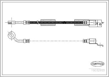 Шлангопровод CORTECO 19032955