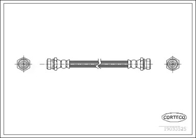 Шлангопровод CORTECO 19033525