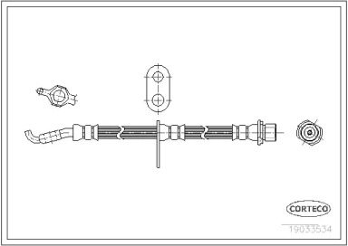 Шлангопровод CORTECO 19033534
