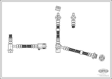 Шлангопровод CORTECO 19033543