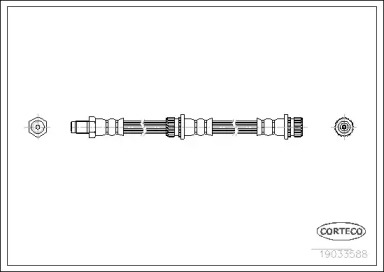 Шлангопровод CORTECO 19033588