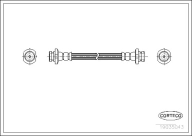 Шлангопровод CORTECO 19035043