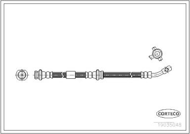 Шлангопровод CORTECO 19035048