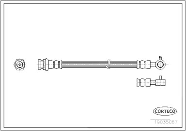 Шлангопровод CORTECO 19035067
