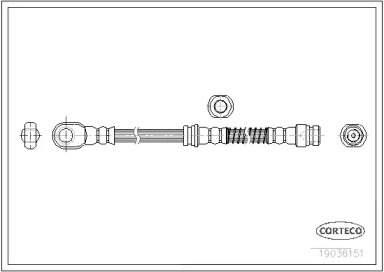 Шлангопровод CORTECO 19036151
