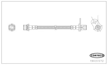 Шлангопровод CORTECO 19037272