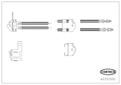 Шлангопровод CORTECO 49393981