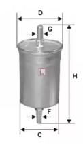 Фильтр SOFIMA S 1627 B