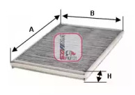 Фильтр SOFIMA S 4225 CA