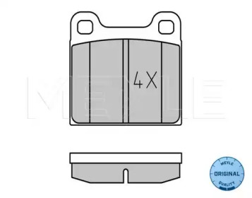 Комплект тормозных колодок MEYLE 025 210 3515