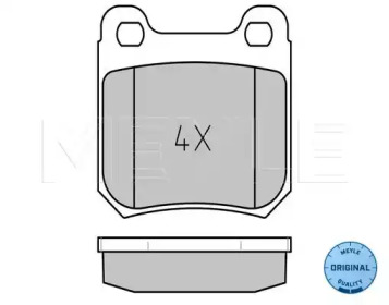 Комплект тормозных колодок MEYLE 025 210 5115