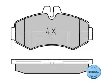 Комплект тормозных колодок MEYLE 025 230 2220