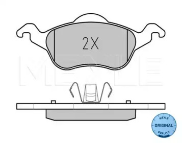 Комплект тормозных колодок MEYLE 025 231 5419