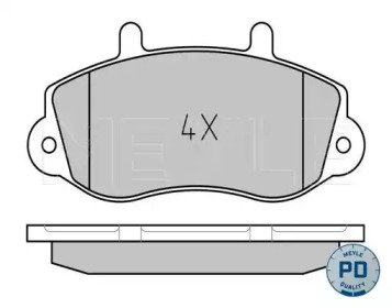 Комплект тормозных колодок MEYLE 025 233 0218/PD