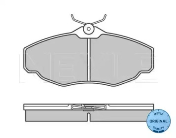 Комплект тормозных колодок MEYLE 025 234 5219