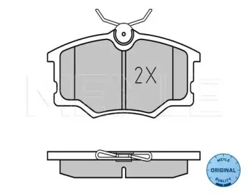 Комплект тормозных колодок MEYLE 025 235 4616
