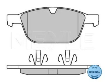 Комплект тормозных колодок MEYLE 025 243 9920