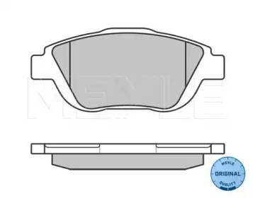 Комплект тормозных колодок MEYLE 025 248 8318