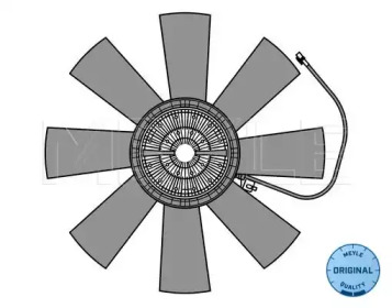 Вентилятор MEYLE 814 234 0002