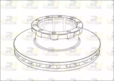 Тормозной диск ROADHOUSE NSX1008.20