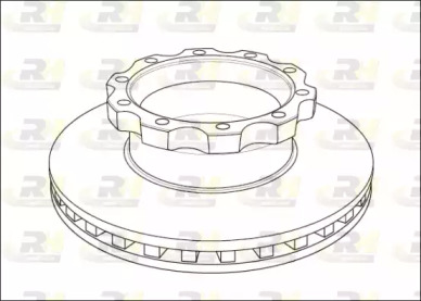Тормозной диск ROADHOUSE NSX1045.20