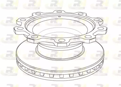 Тормозной диск ROADHOUSE NSX1083.20