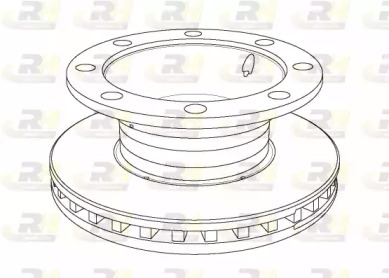 Тормозной диск ROADHOUSE NSX1106.20