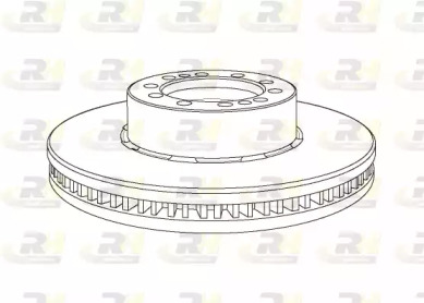 Тормозной диск ROADHOUSE NSX1169.20