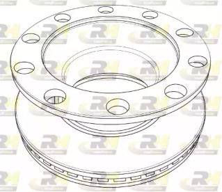 Тормозной диск ROADHOUSE NSX1209.20