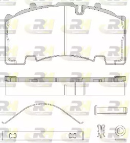 Комплект тормозных колодок ROADHOUSE JSX 21555.80