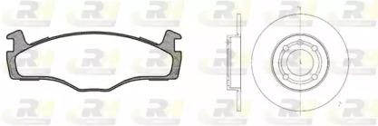 Комплект тормозов ROADHOUSE 8171.04