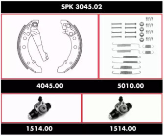 Комплект тормозов ROADHOUSE SPK 3045.02