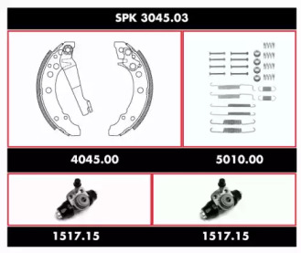 Комплект тормозов ROADHOUSE SPK 3045.03