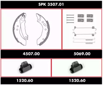 Комплект тормозов ROADHOUSE SPK 3507.01