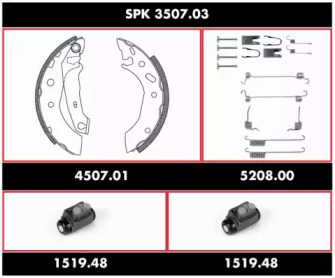 Комплект тормозов ROADHOUSE SPK 3507.03