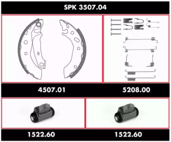 Комплект тормозов ROADHOUSE SPK 3507.04