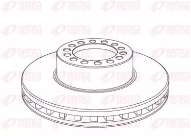 Тормозной диск REMSA NCA1175.20