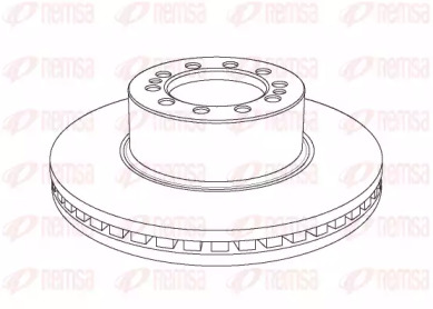 Тормозной диск REMSA NCA1178.20