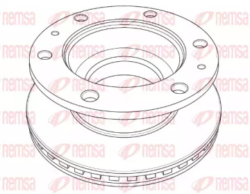 Тормозной диск REMSA NCA1197.20