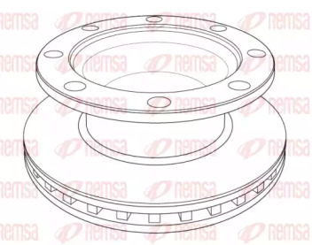 Тормозной диск REMSA NCA1223.20